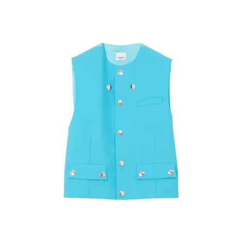 Burberry Vests Men Blue