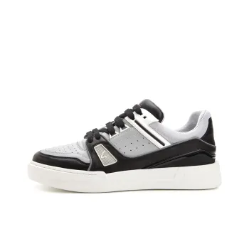 Satchi Low Top Stylish Skateboarding Shoes Men's Gray