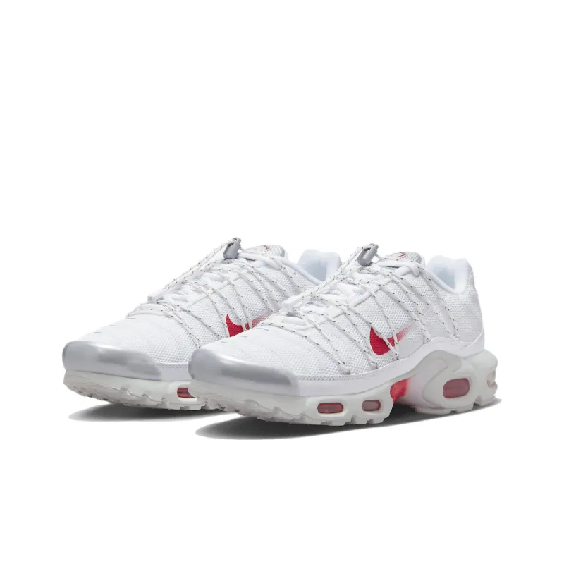 Nike Air Max Plus Lace Utility White University Red Women's-2