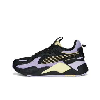 PUMA RS-X Reinvention Anti-Slip Wear-Resistant Low-Top Sports Casual Shoes Men's Black Purple