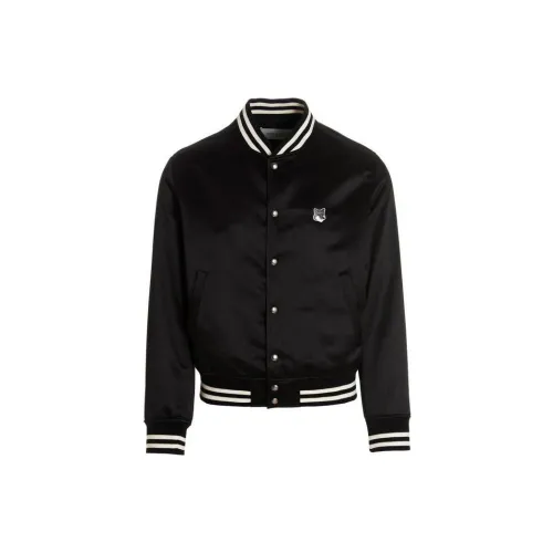 Maison Kitsune Jackets Men Black