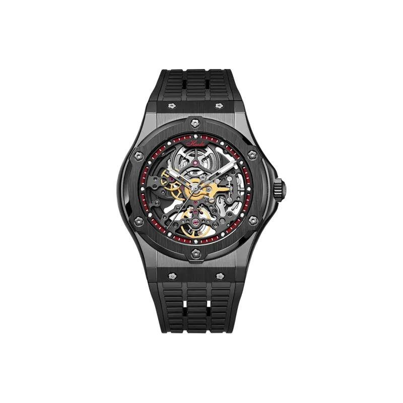 HaofaTourbillon Automatic Mechanical Movement Watch Men's Watches Cut-Out Dial-2