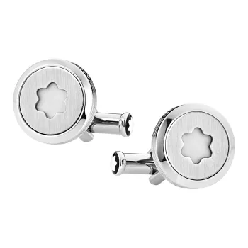 MONTBLANC Cufflinks Men Silver