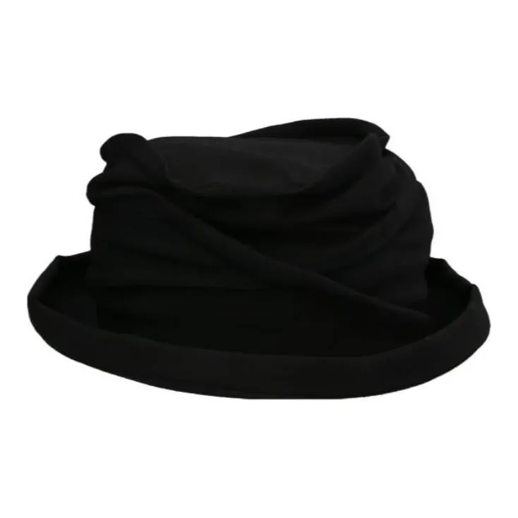 Yohji Yamamoto Bucket Hats Men Black-1