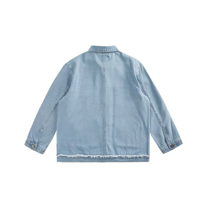 TIKIMOMOKA Denim Jackets Unisex-4