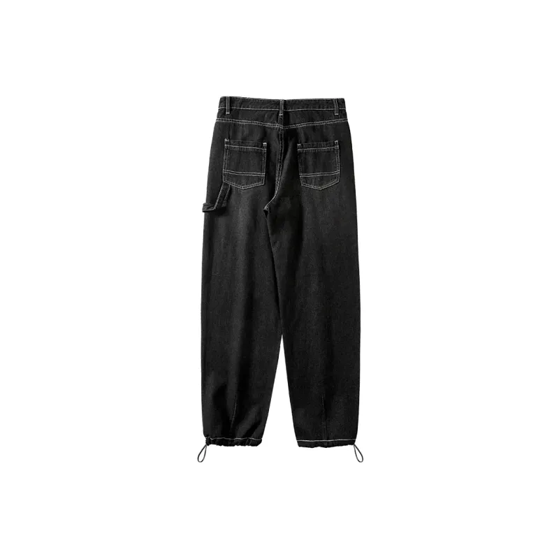 TIKIMOMOKA Jeans Unisex Black-1