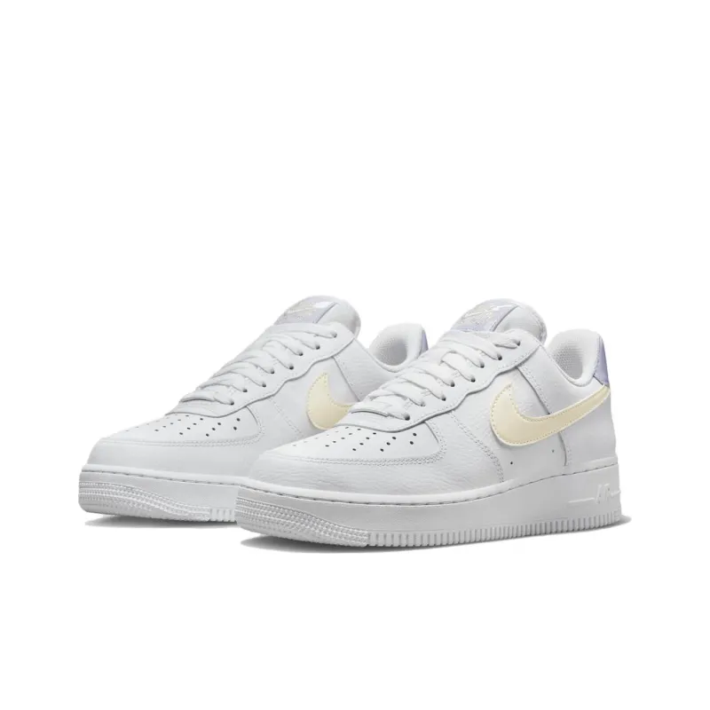 Nike Air Force 1 07 Coconut Milk Oxygen Purple Women's-2