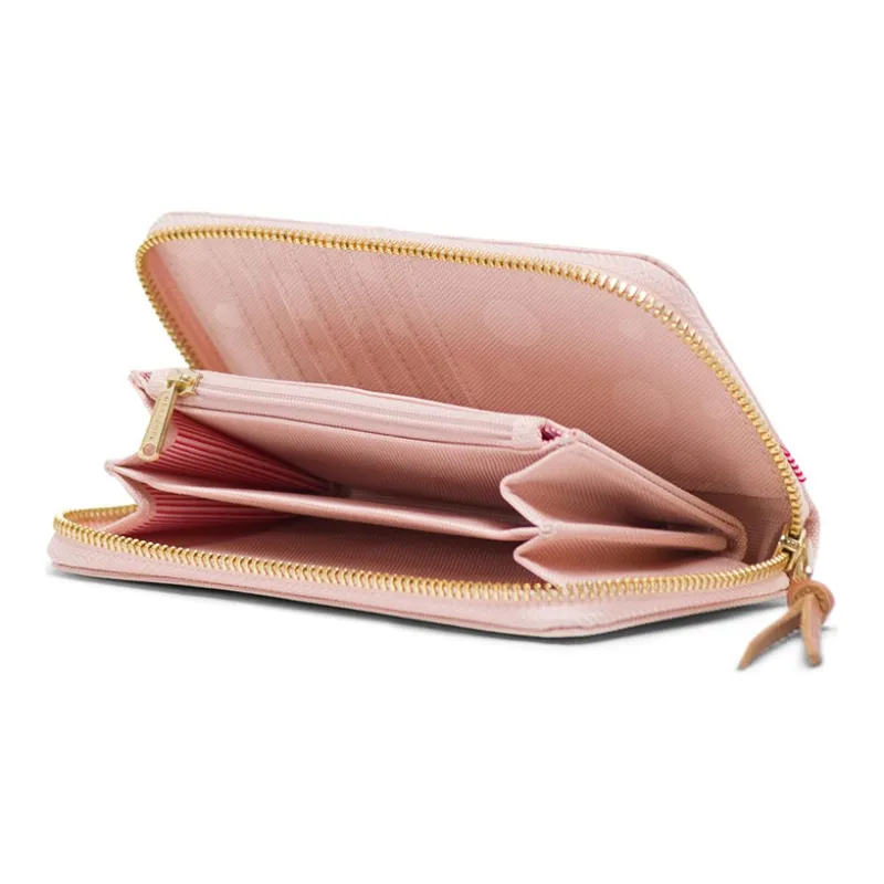 Herschel Polyester Clutch Chain Wallet Women's Rose Pink-2