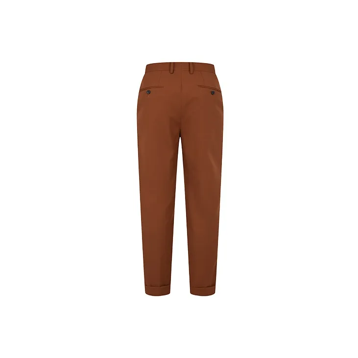 RARE Suit Trousers Men Khaki-1