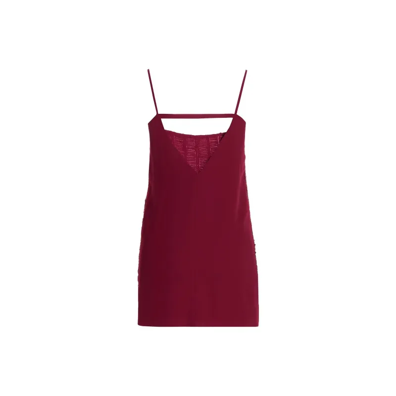 PINKO Slip Dress Women's Fuchsia-1