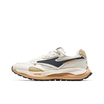 Erke Lite Classic Low Top Sports Casual Shoes Men's White Gray