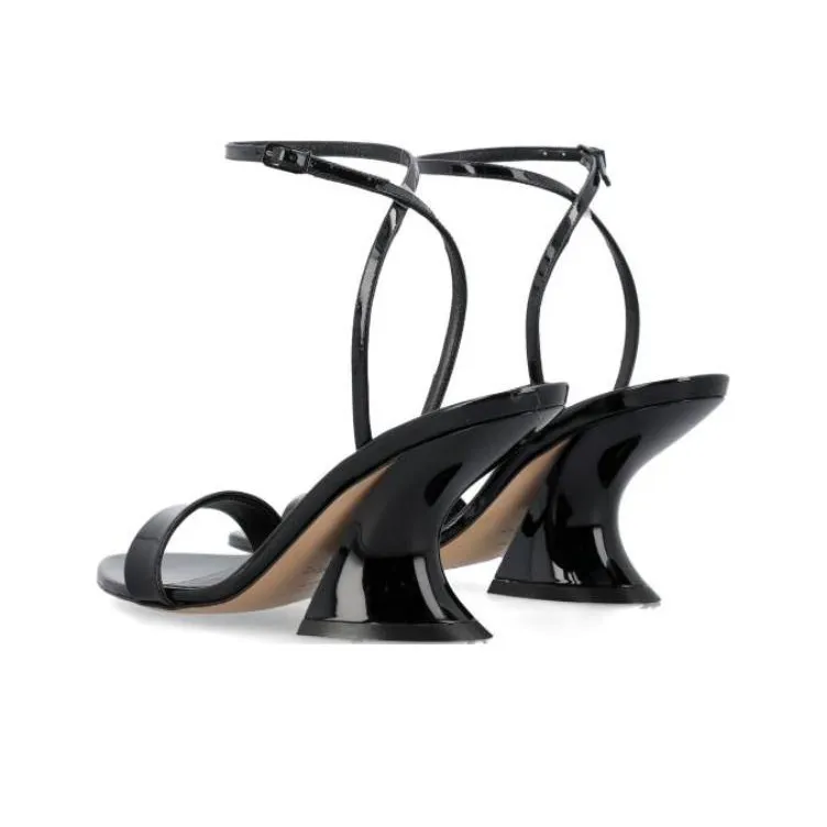 Casadei Elodie 85mm Leather Sandals Women's-3
