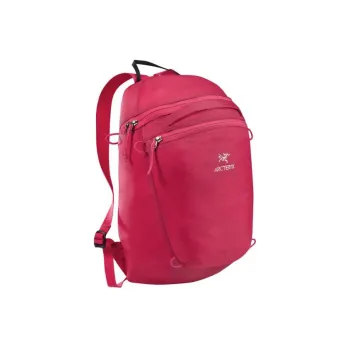 Arcteryx Inde Polyester Nylon Fabric Backpack Regular Unisex Begonia Red