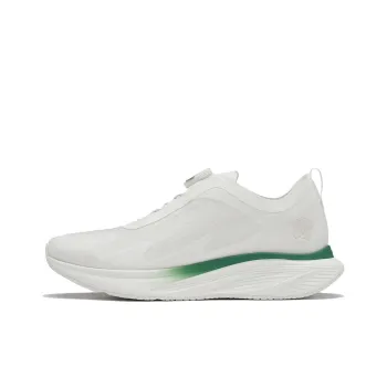 DESCENTE Enerzite Cushioning Breathable Low Top Casual Running Shoes Men's White