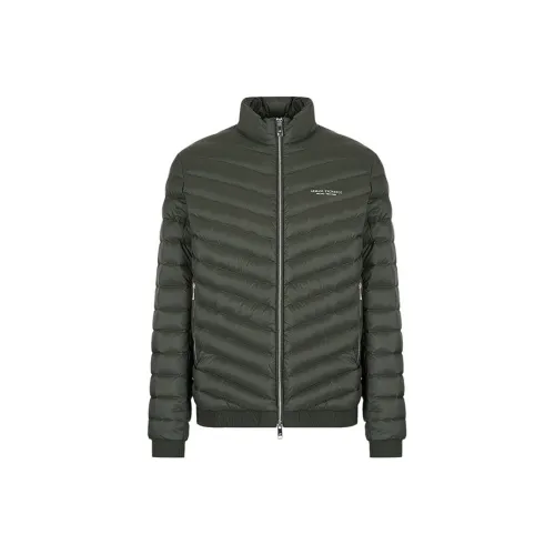 ARMANI EXCHANGE Down Jackets Men Dark Green