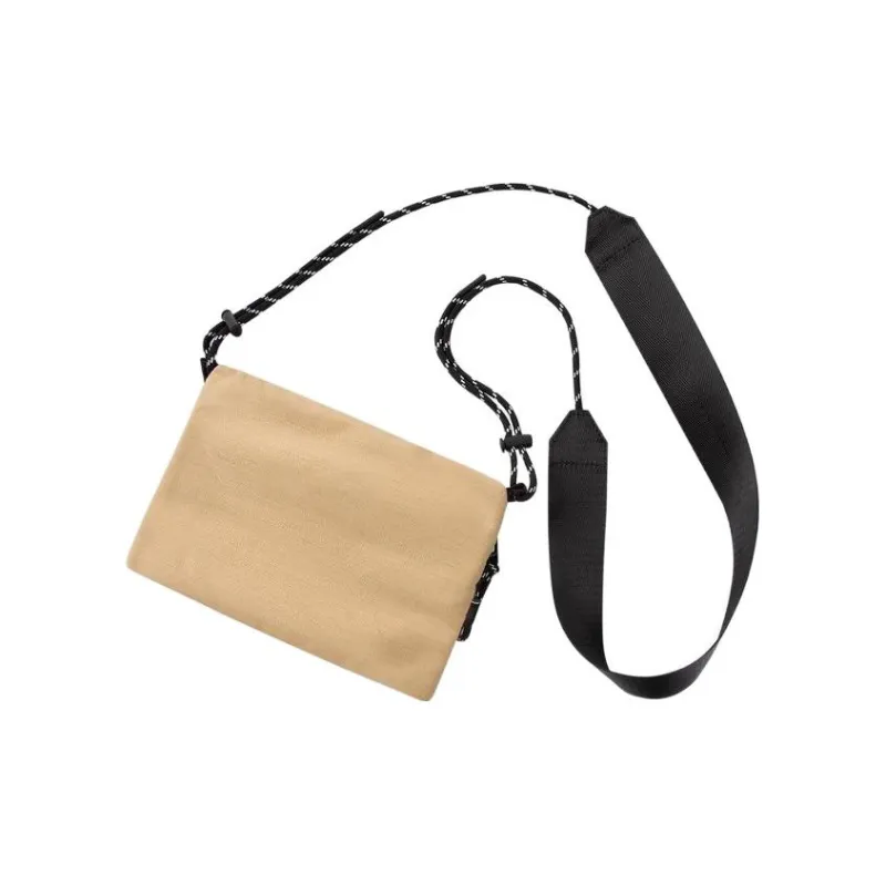 EVISU Cotton, Polyester, Elastane Shoulder Bag, Crossbody Bag Men's White Blue Yellow Multicolor-1