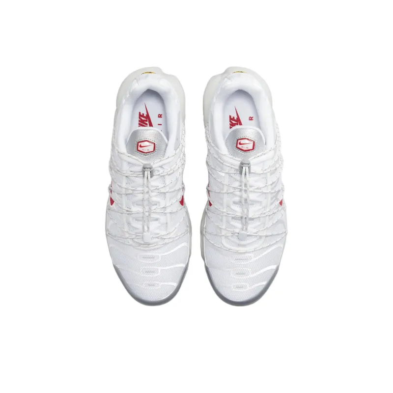 Nike Air Max Plus Lace Utility White University Red Women's-3