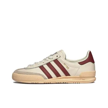 Adidas Originals Jeans Chalk White Collegiate Burgundy
