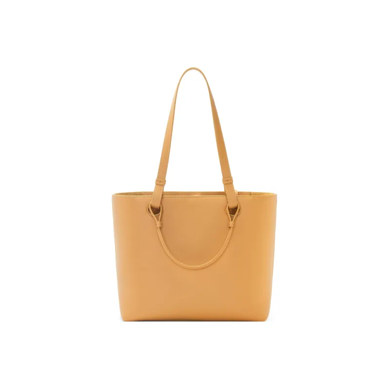 LOEWE Anagram Calfskin Tote Bag Shopping Bag Handbag Small Size Women's Warm Desert-2