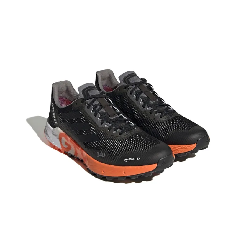 Terrex Agravic Flow 2.0 Adidas GORE-TEX 'Black Impact Orange'-2
