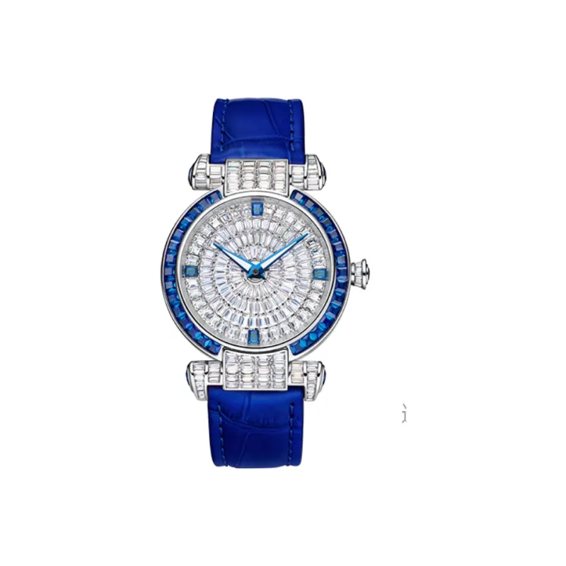TIELBO Radiant Collection Mechanical Movement Watch Women's Watch White Dial T822L2-0