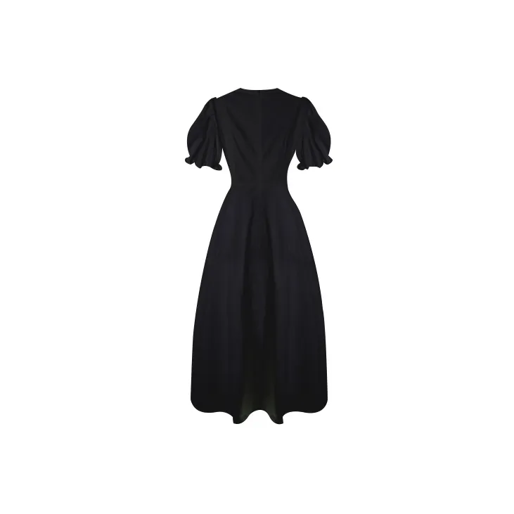 JINYE ORIENTAL Short Sleeved Dresses Women's Black-1