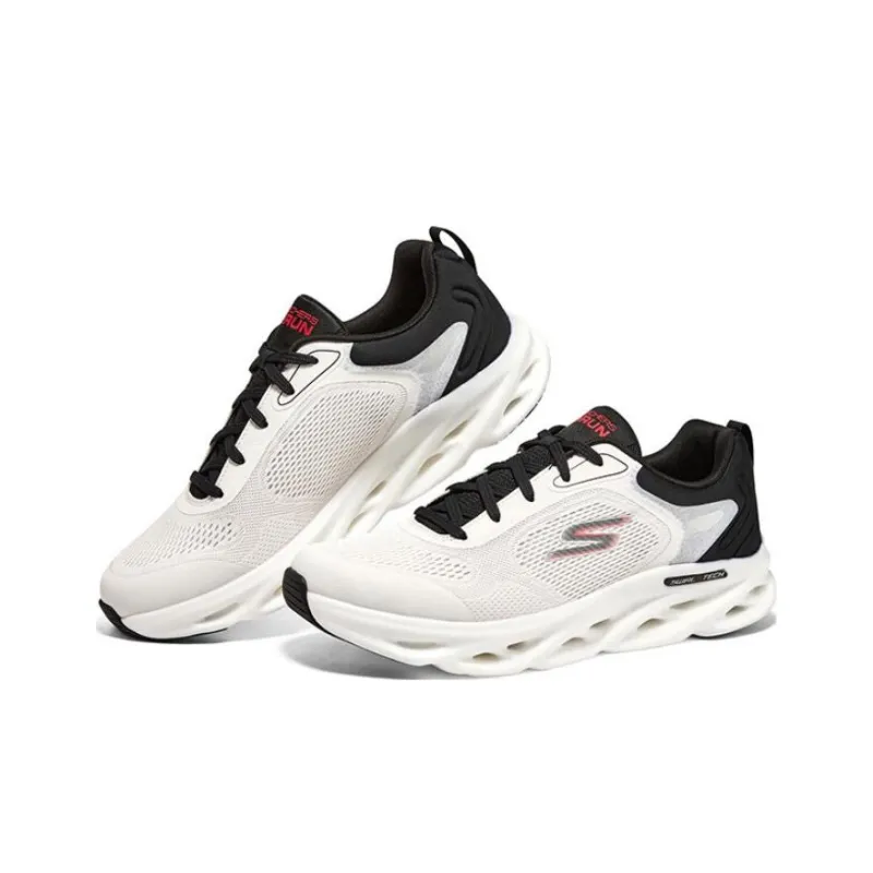 Skechers Go Run Swirl Tech Speed 'White Black'-2