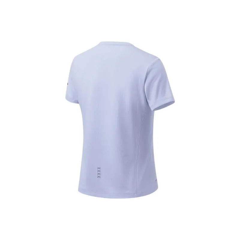 LINING Running Collection T Shirts Women's Sky Feather Blue-1