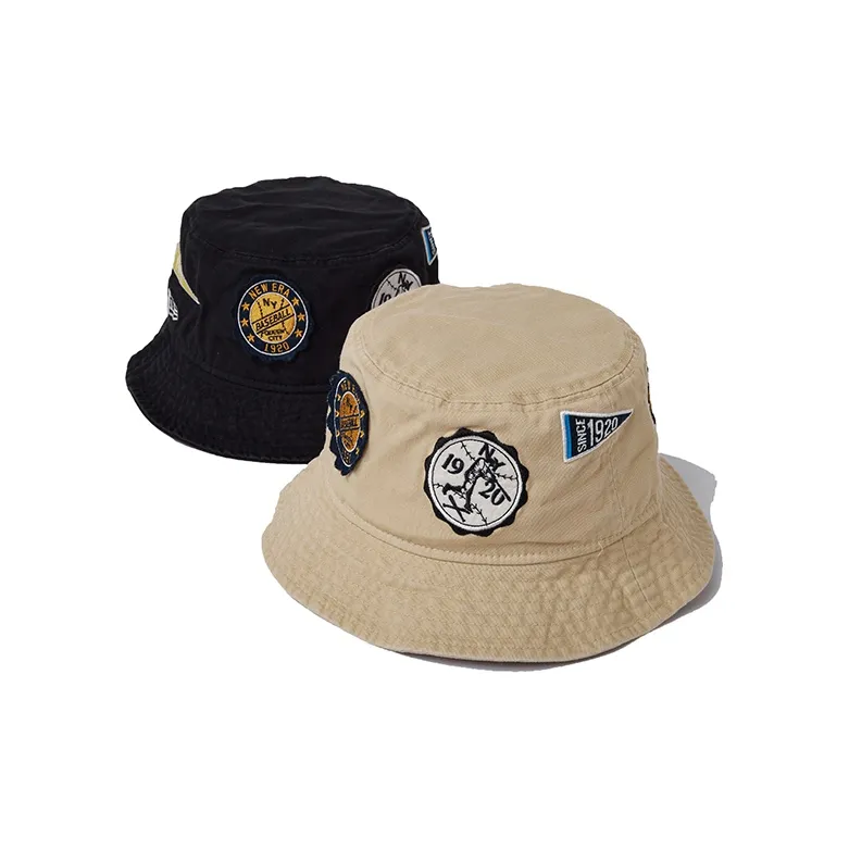 New Era Bucket Hats Unisex Khaki-5
