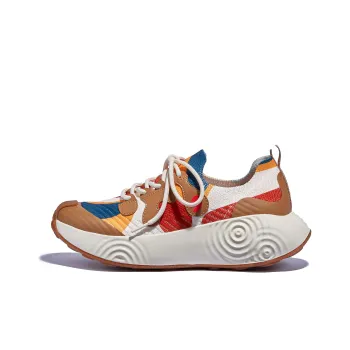 U.IN Painted Travel Shoes In Geometric Pattern 5 Blava 1 Casual Shoes Women's