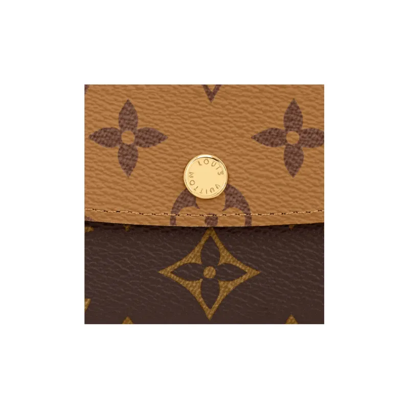 LOUIS VUITTON Emilie Wallet Monogram Reverse-3