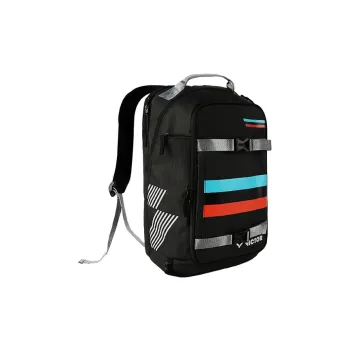 VICTOR Badminton Racket Bags 2 Pcs Pack Casual Backpack Black Unisex