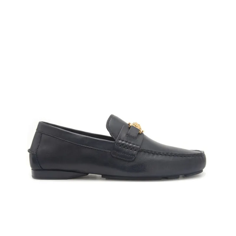 VERSACE Loafers Men's Dark Blue-1