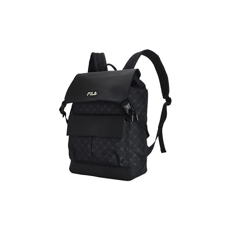 FILA Fabric Laptop Backpack Regular Men's Black-1