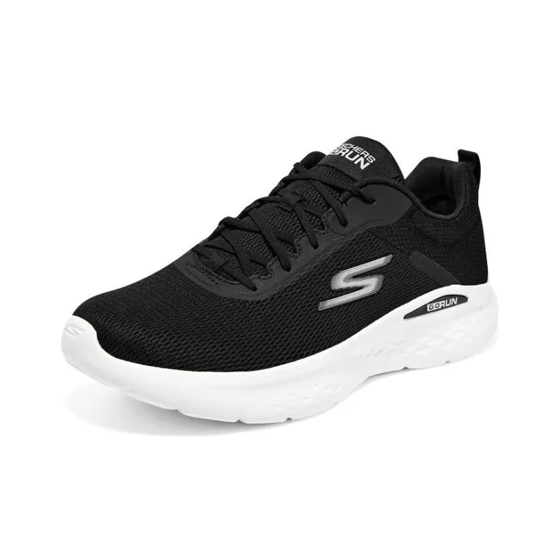 Skechers Go Run 'Black White'-2