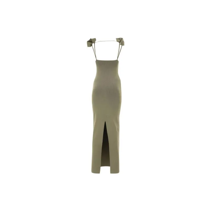 Jacquemus Slip Dresses Women's Green-1