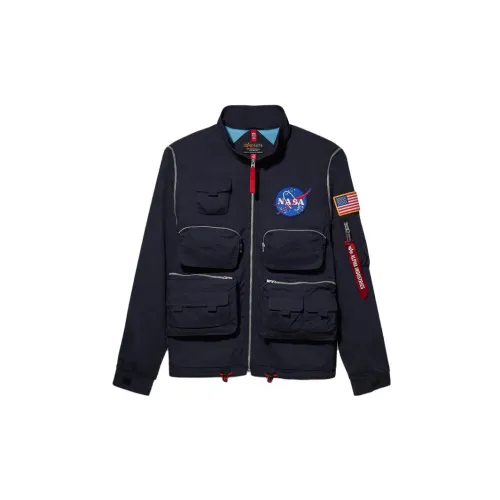 Alpha Industries Jacket Men Marine Blue