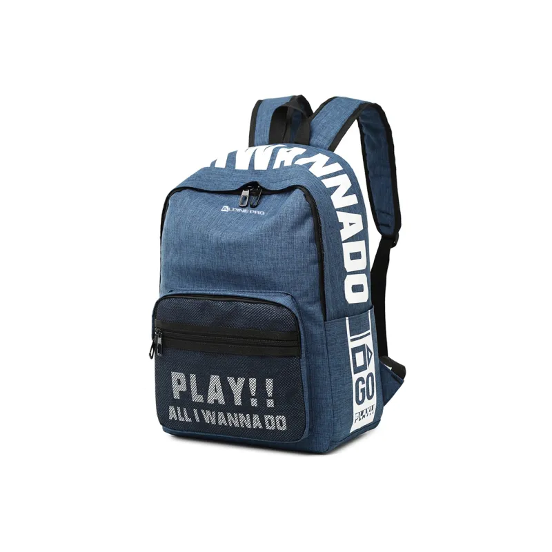 ALPINE PRO Travel Bags Laptop Bags Backpack Unisex Gray/Royal Blue-8