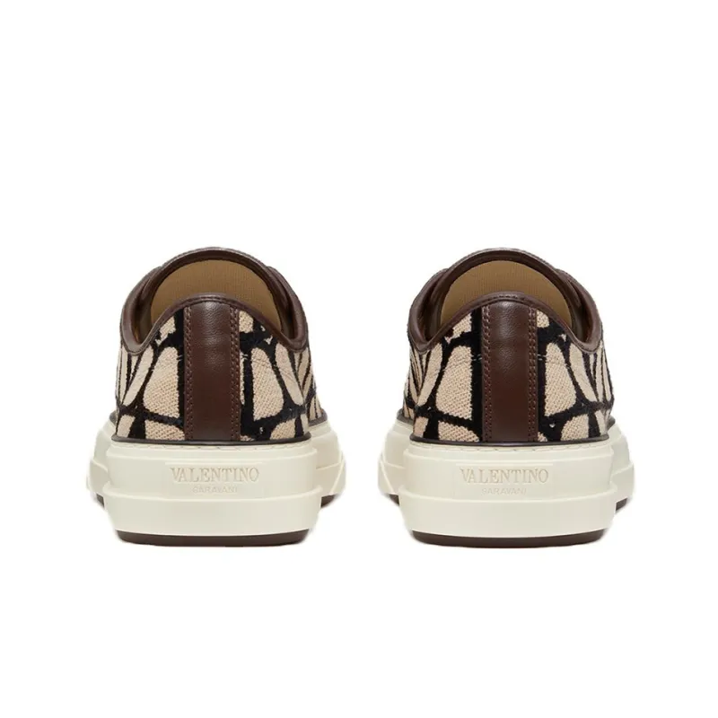Valentino Garavani Toile Iconographe-print Low-top Sneakers-4