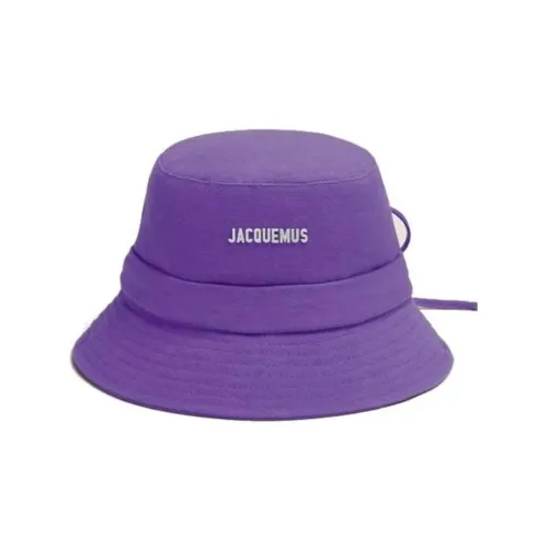 Jacquemus Bucket Hats Unisex Purple