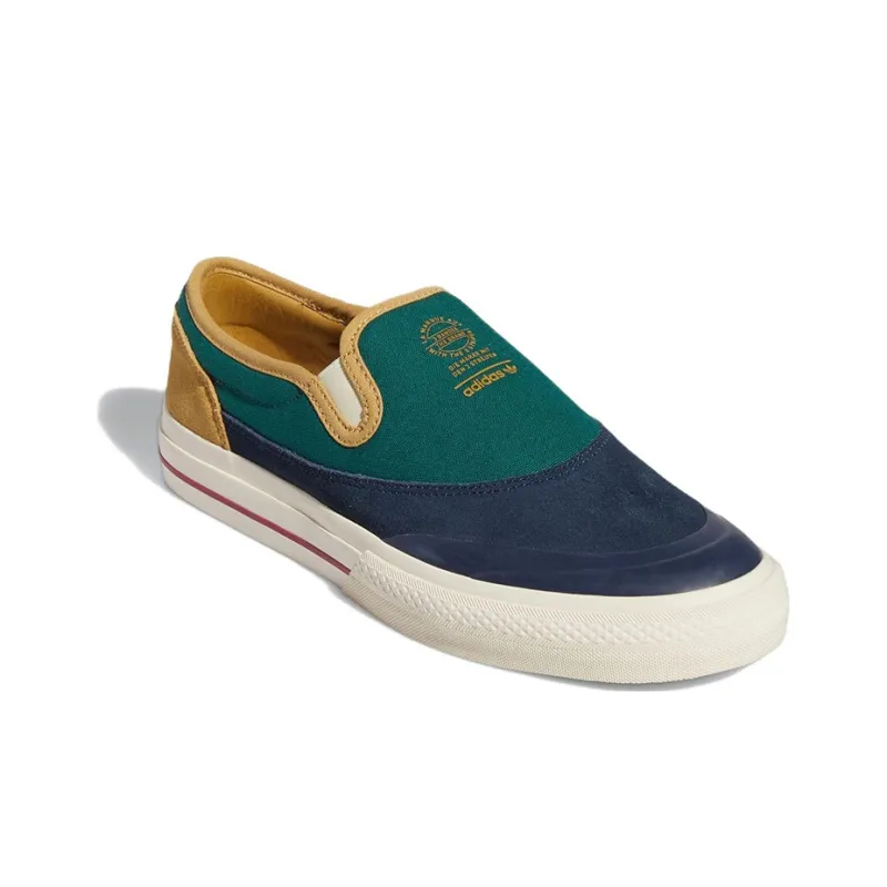 Adidas Nizza Rf Slip On 'Collegiate Green Collegiate Navy'-2