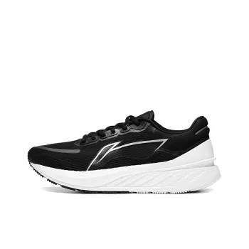 LiNing YueYing 2.0 Durable Breathable Running Shoes Men's Black White