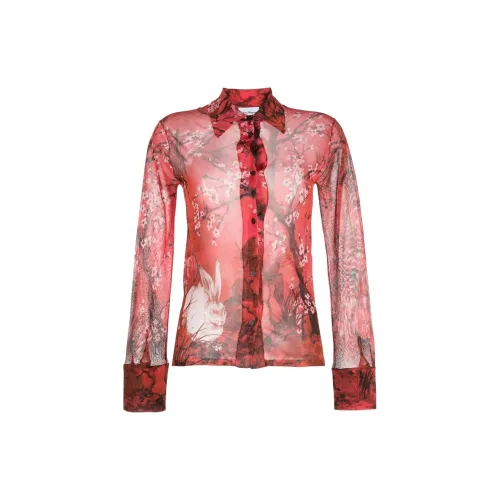 FERRAGAMO Long-sleeve Translucent Shirt