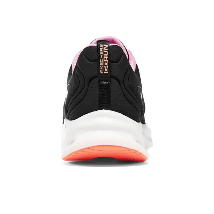 Skechers Go Run Swirl Tech 'Black White Pink' Women's-2
