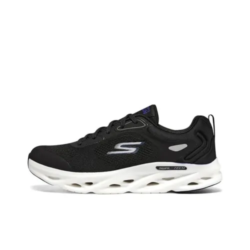 Skechers Go Run Swirl Tech Speed 'Black White'