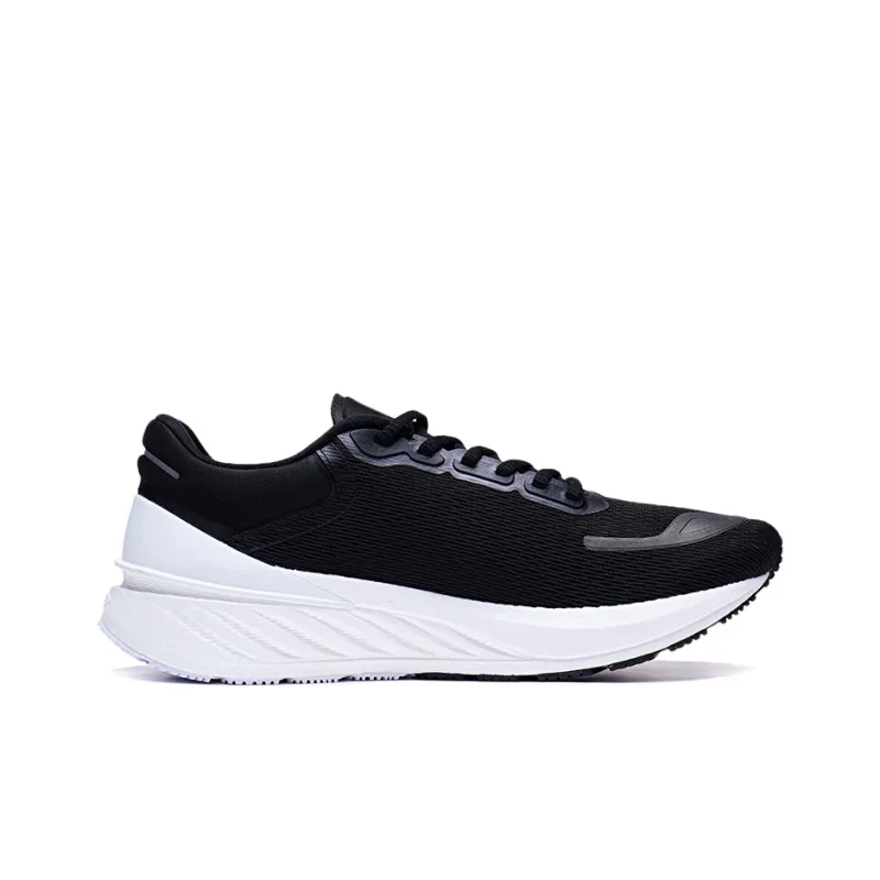 LiNing YueYing 2.0 Durable Breathable Running Shoes Men's Black White-1