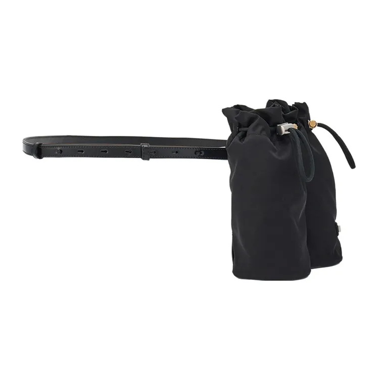 FERRAGAMO Polyester Fanny Pack Men's Black-1
