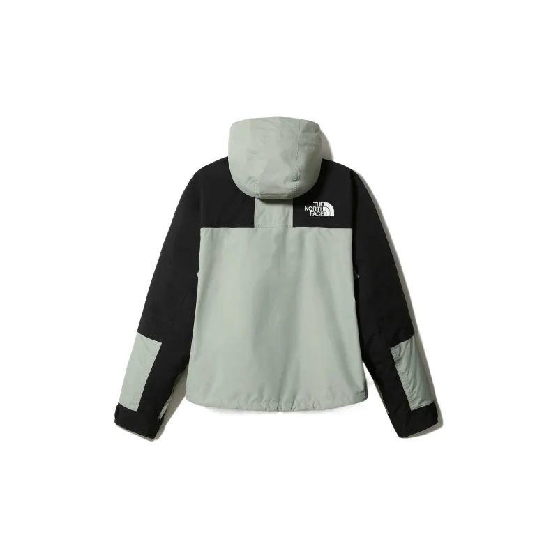 THE NORTH FACE Windbreaker Jackets Women's Gray Green-1