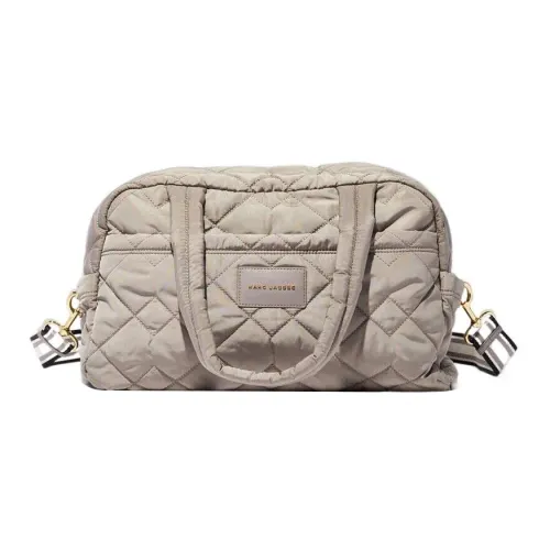 MARC JACOBS Fabric Travel Bags Shoulder Bag Crossbody Bag Handbag Medium Size Unisex Apricot