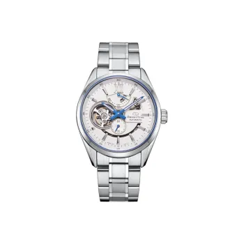 ORIENT STAR Automatic Mechanical Movement Stainless Steel Strap Watch Men's Watches White Dial RE DWAV0113S00B